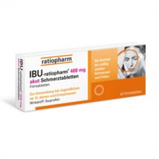IBU ratiopharm 400 mg akut Schmerztabletten